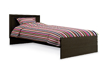 Односпальная кровать Береста (венге)